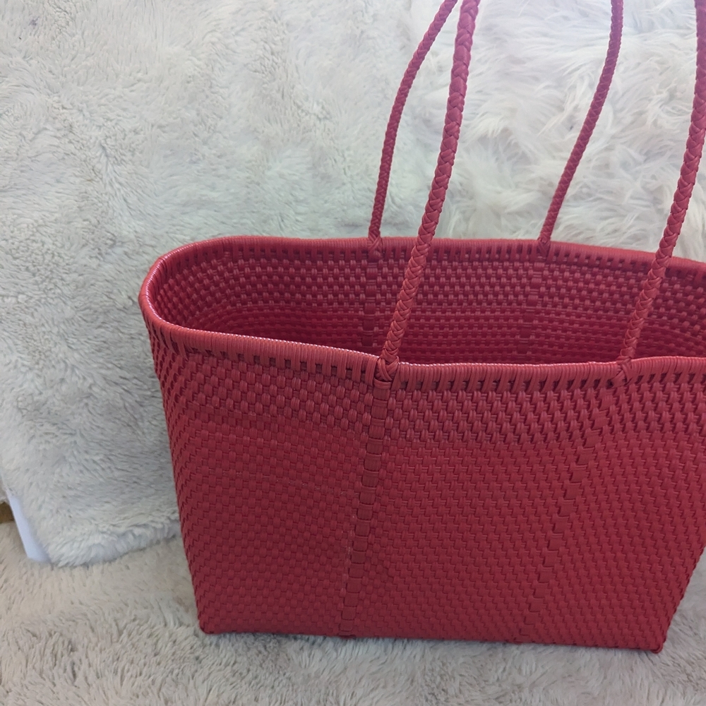 Handmade hand woven bag